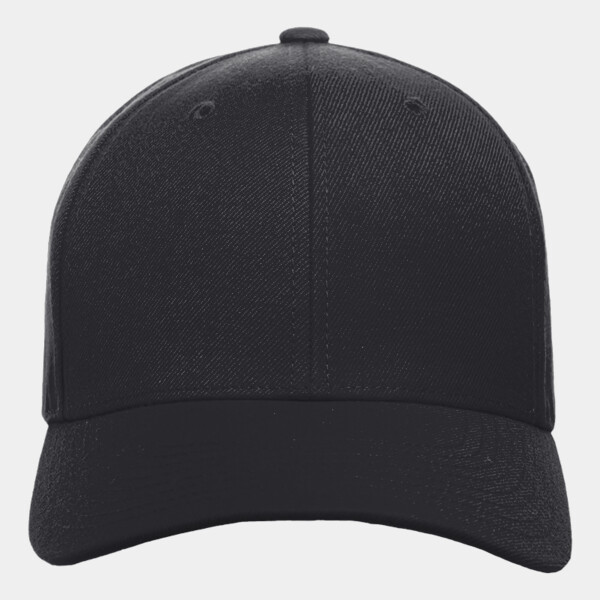 yupoong premium curved visor snapback