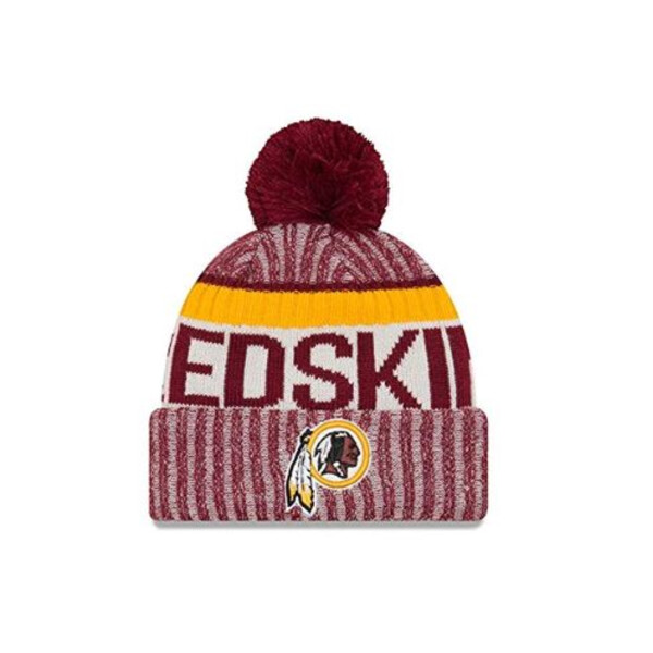 New Era Men's 2017 Redskins Sport Knit Hat Crooked Monkey