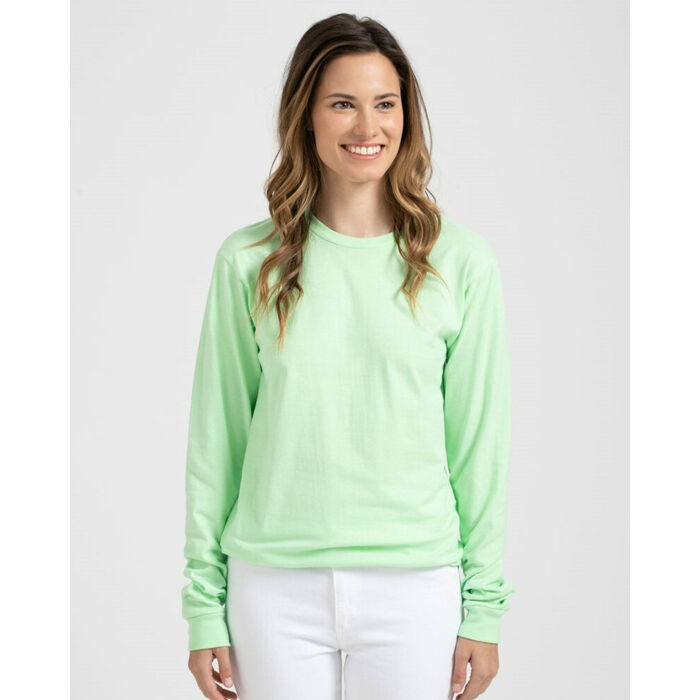 Unisex Heavyweight Jersey Long Sleeve T-Shirt Thumbnail