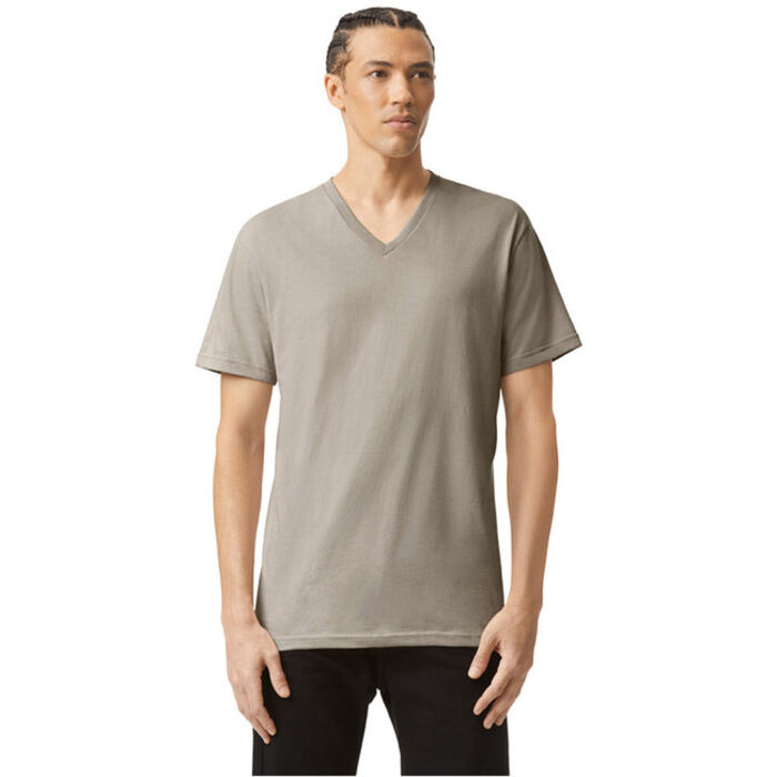 Unisex CVC V-Neck T-Shirt Thumbnail
