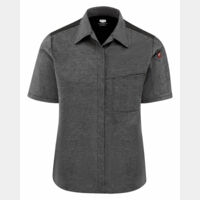 Women's Poplin Airflow Cook Shirt with OilBlok Thumbnail