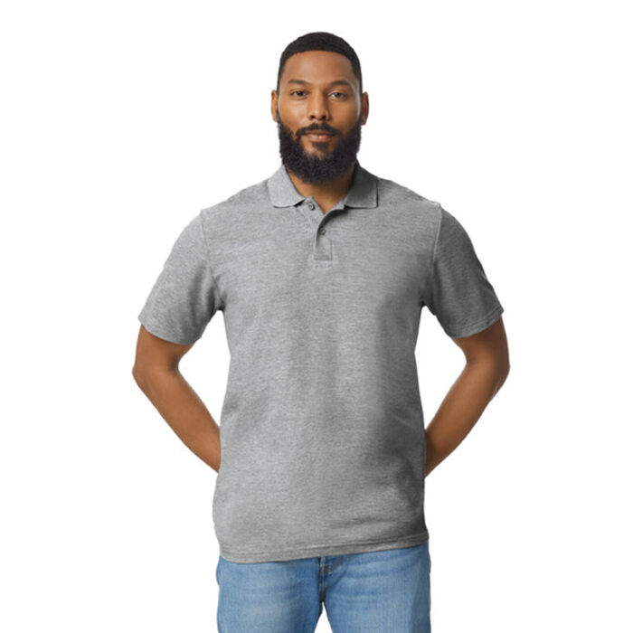 Men's Softstyle Double Pique Polo Thumbnail