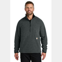 Textured 1/2 Zip Fleece Jacket Thumbnail