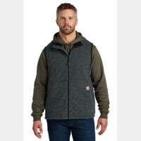 Textured Fleece Vest Thumbnail