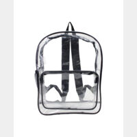 Large 17" Heavy Duty Clear Backpack Thumbnail