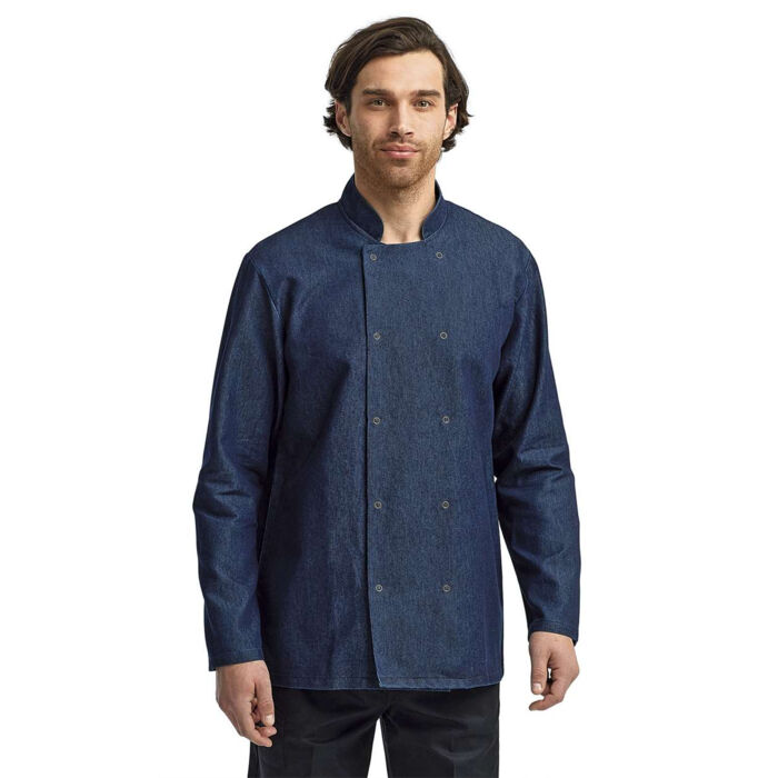 Unisex Denim Chef's Jacket Thumbnail
