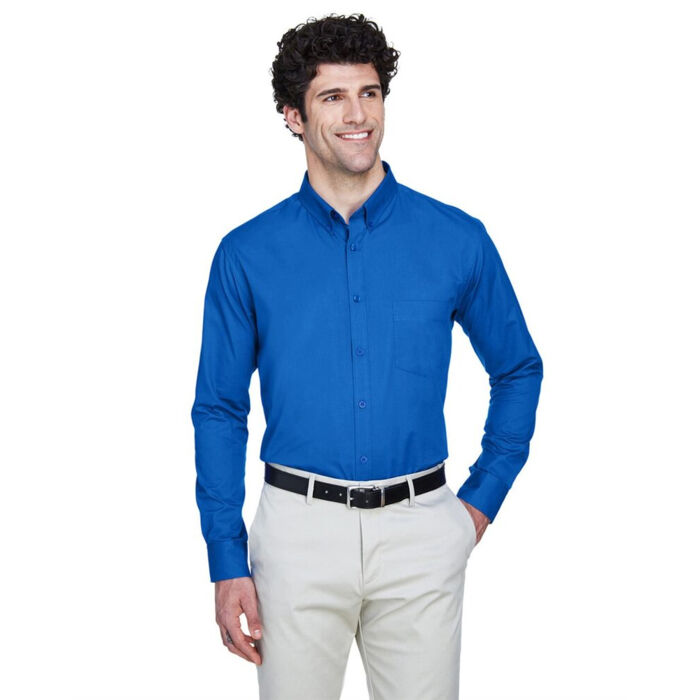 Men's Operate Twill Dress Shirt Thumbnail