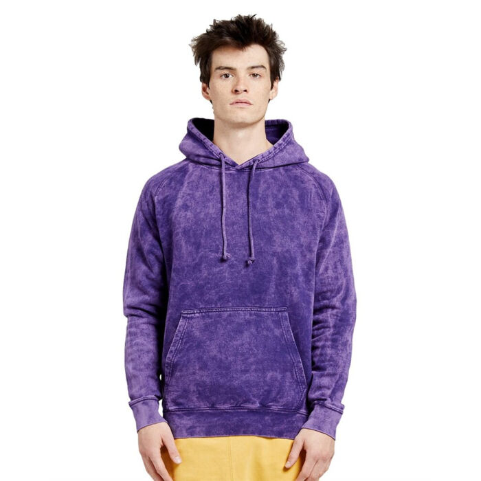 Unisex Vintage Raglan Hooded Sweatshirt Thumbnail