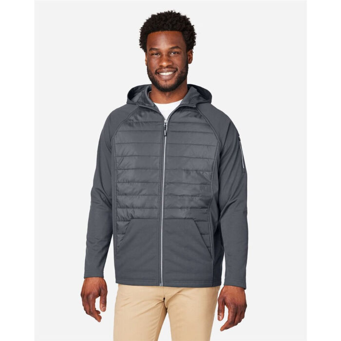 Unisex Techno Lite Hybrid Hooded Jacket Thumbnail