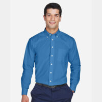 Men's Crown Collection® Oxford Woven Dress Shirt Thumbnail