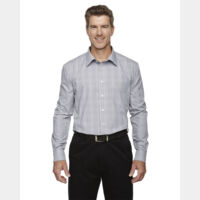 Men's Crown Collection® Glen Plaid Woven Dress Shirt Thumbnail