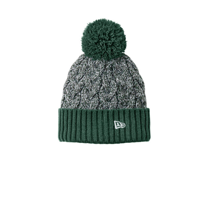 Marled Knit Pom Beanie Thumbnail