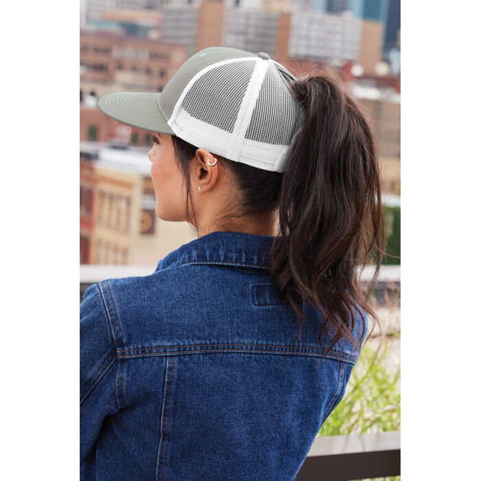 Snapback Ponytail Trucker Cap Thumbnail