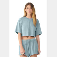 Women's Heavyweight Garment Dyed Cropped Tee Thumbnail