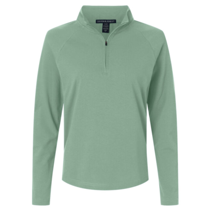 Women's Seaton Pebble Textured Quarter-Zip Pullover Thumbnail