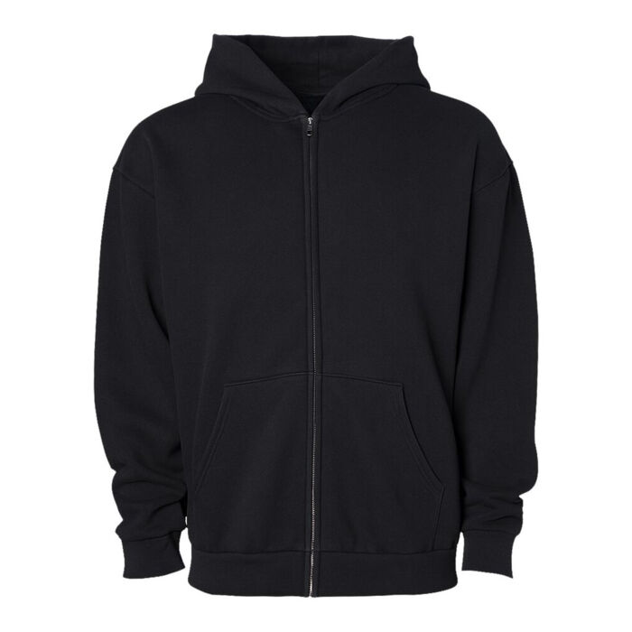 Unisex Avenue Midweight Full-Zip Hooded Sweatshirt Thumbnail