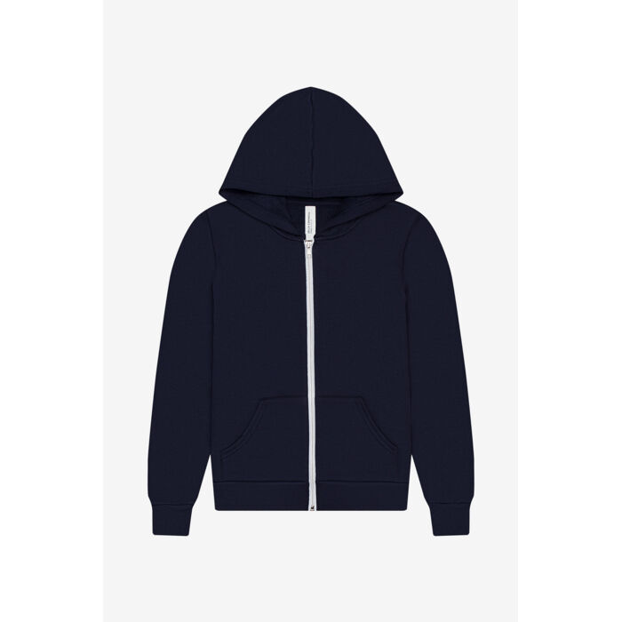 Youth Sponge Fleece Full Zip Hooded Sweatshirt Thumbnail