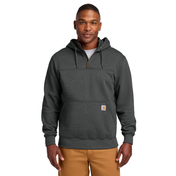 Tall Rain Defender ® Paxton Heavyweight Hooded Zip Mock Sweatshirt Thumbnail