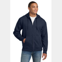 Ultimate Cotton ® Full Zip Hooded Sweatshirt Thumbnail