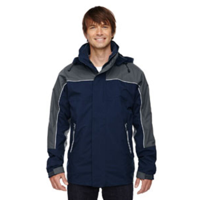 Adult 3-in-1 Seam-Sealed Mid-Length Jacket with Piping Thumbnail