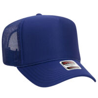 OTTO CAP® Camouflage 5 Panel High Crown Mesh Back Trucker Hat Thumbnail