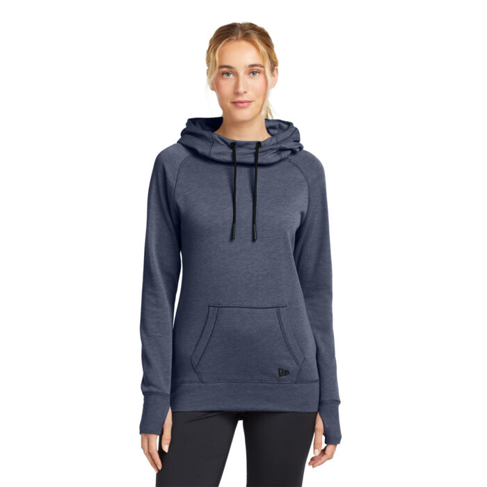 Women's Tri Blend Fleece Pullover Hoodie Thumbnail