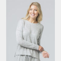 Women's Cuddle Fleece Boxy Crewneck Pullover Thumbnail