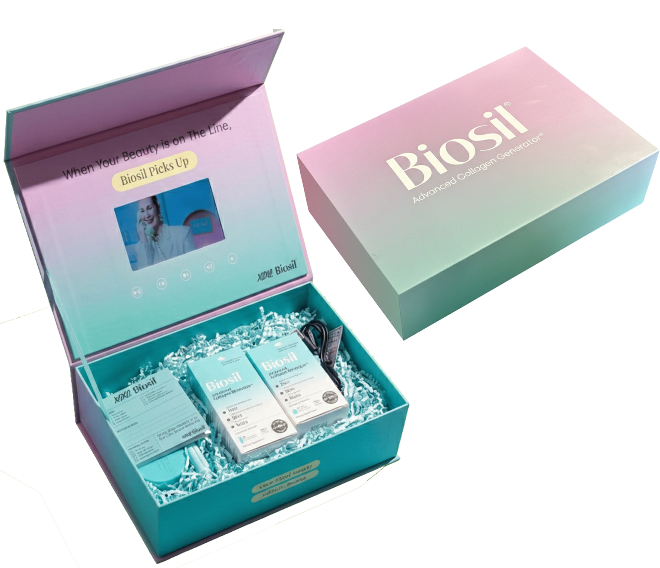 Corporate gift kit premium custom box