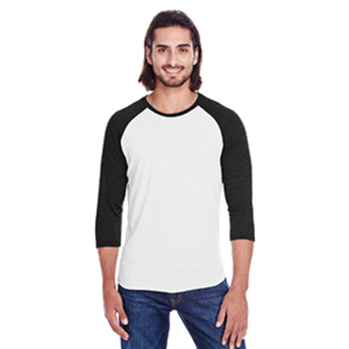 Unisex Triblend 3/4-Sleeve Raglan Thumbnail