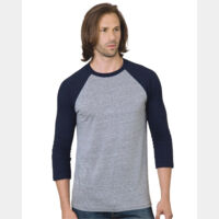 Triblend Three-Quarter Sleeve Raglan T-Shirt Thumbnail