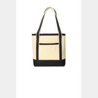 Medium Cotton Canvas Boat Tote Thumbnail