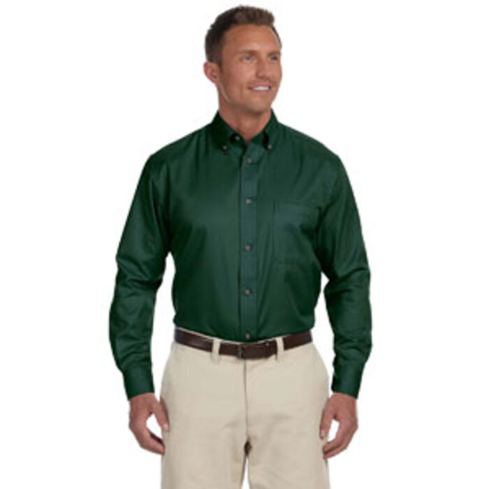 Men's Easy Blend™ Long-Sleeve Twill Shirt with Stain-Release Thumbnail