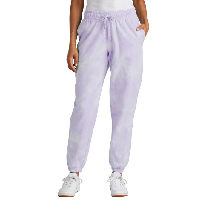 Ladies Beach Wash ® Cloud Tie Dye Sweatpant Thumbnail