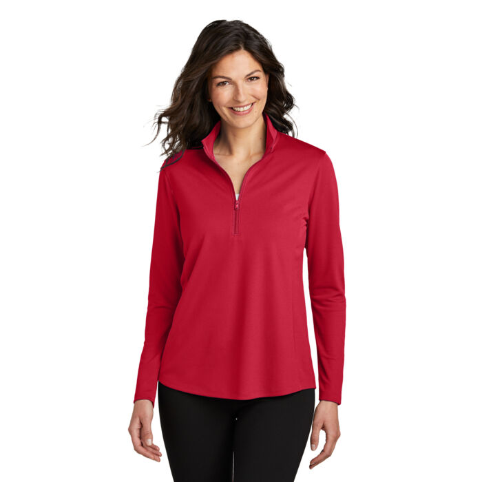 Ladies Dry Zone ® UV Micro Mesh 1/4 Zip Thumbnail