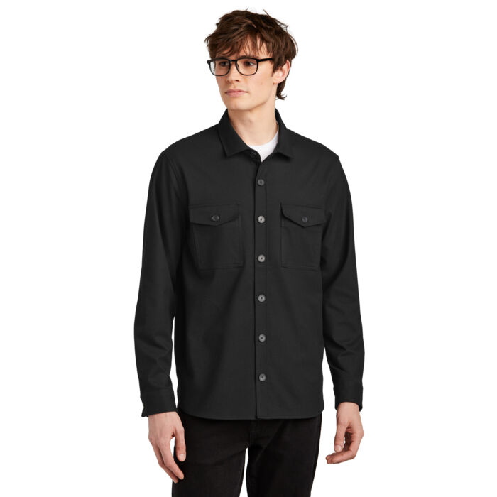Long Sleeve Twill Overshirt Thumbnail