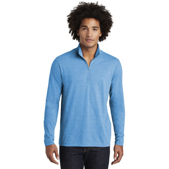 PosiCharge ® Tri Blend Wicking 1/4 Zip Pullover Thumbnail