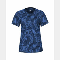 Women's Tie-Dyed Tri-Blend T-Shirt Thumbnail