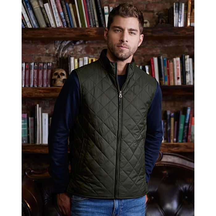 Vintage Diamond Quilted Vest Thumbnail