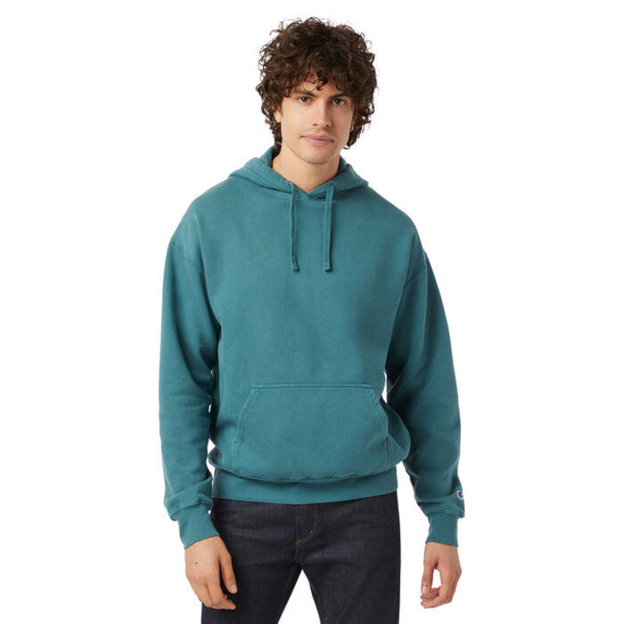 Unisex Garment Dyed Hooded Sweatshirt Thumbnail