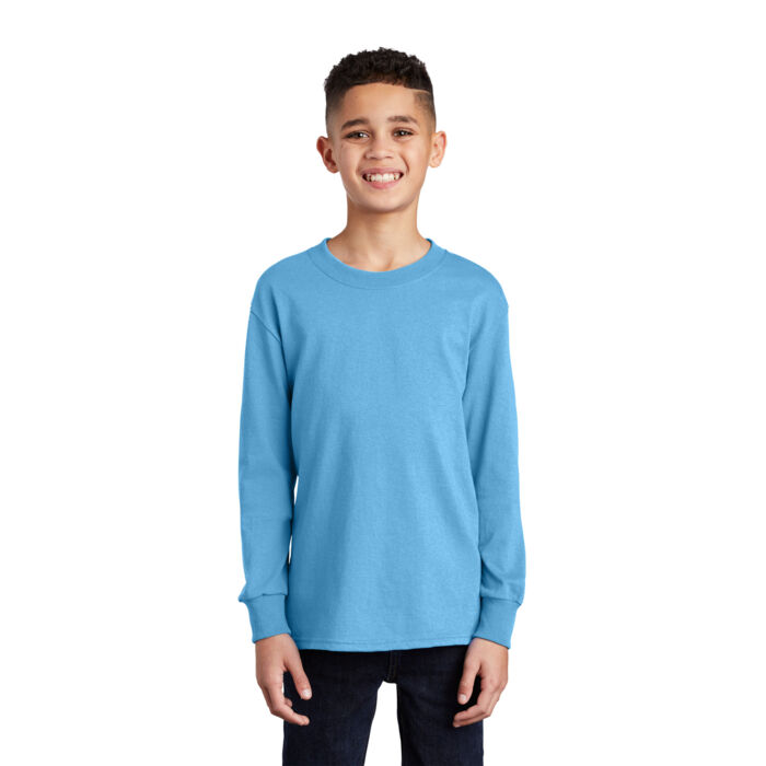 Youth Long Sleeve Core Cotton Tee Thumbnail