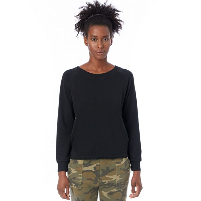 Women’s Lazy Day Mineral Wash French Terry Sweatshirt Thumbnail