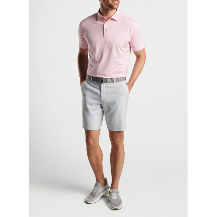 Peter Millar Men's Solid Performance Polo - Self Collar Thumbnail