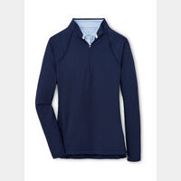 Peter Millar Women's Melange Raglan Sleeve Perth Layer Quarter-Zip Thumbnail