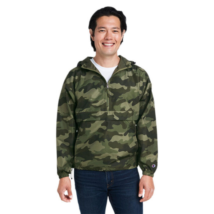 Adult Packable Anorak Quarter-Zip Jacket Thumbnail