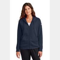 Women's Club Fleece Sleeve Swoosh Full Zip Hoodie Thumbnail