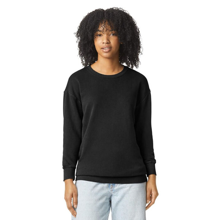 Garment-Dyed Lightweight Fleece Crewneck Sweatshirt Thumbnail