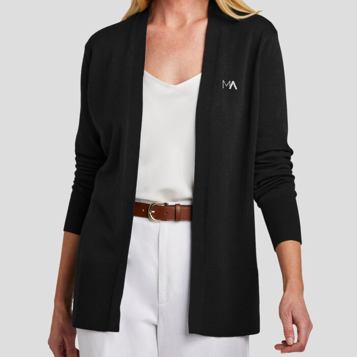 Brooks Brothers. - Deep Black Cardigan  Thumbnail