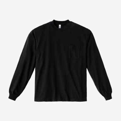 Long Sleeve Garment Dye Pocket T-Shirt Thumbnail