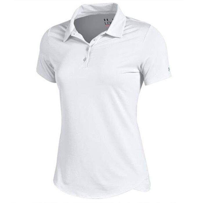 Under Armor Womens Threadborne Zip Polo Shirt Under Armor Womens Threadborne Zip Polo Shirt