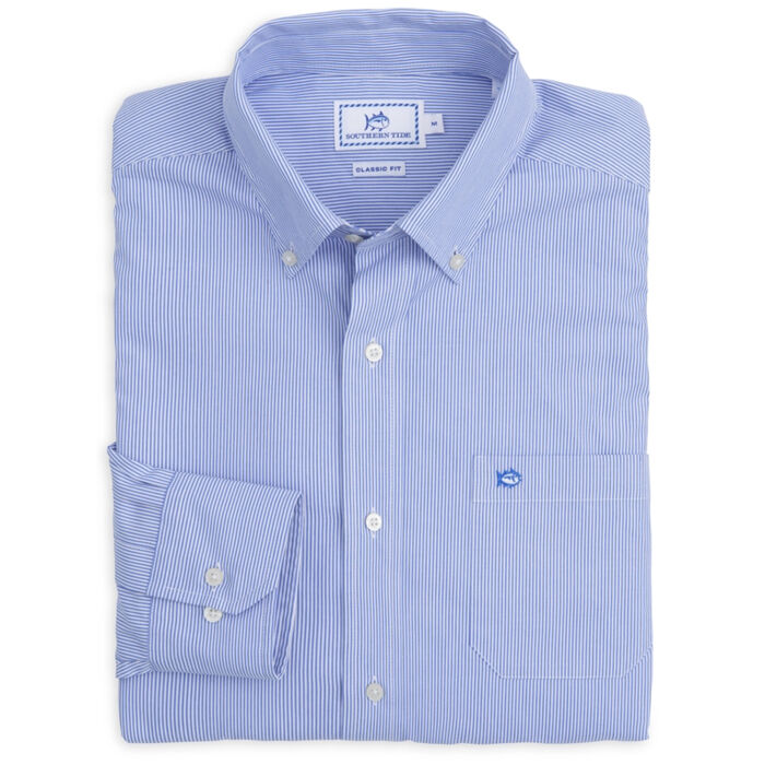 Southern Tide Men's Wedgewood Stripe Sport Shirt Thumbnail